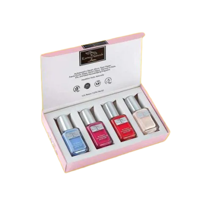 Customized colorful nail polish boxes