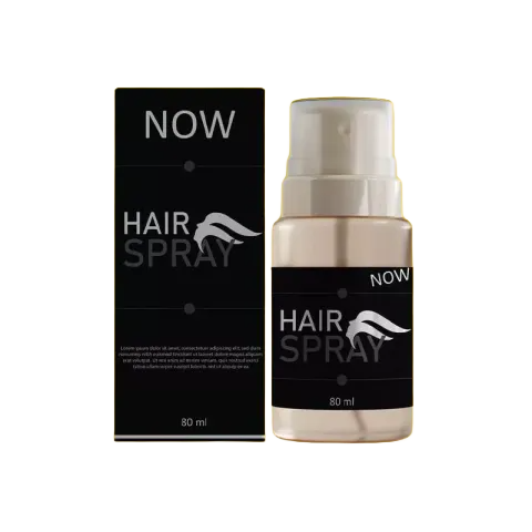 Custom Hairspray Box