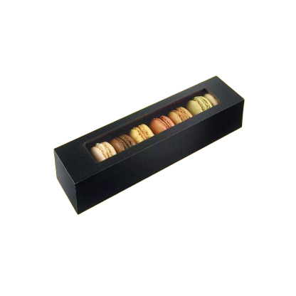 Brown bread box with window