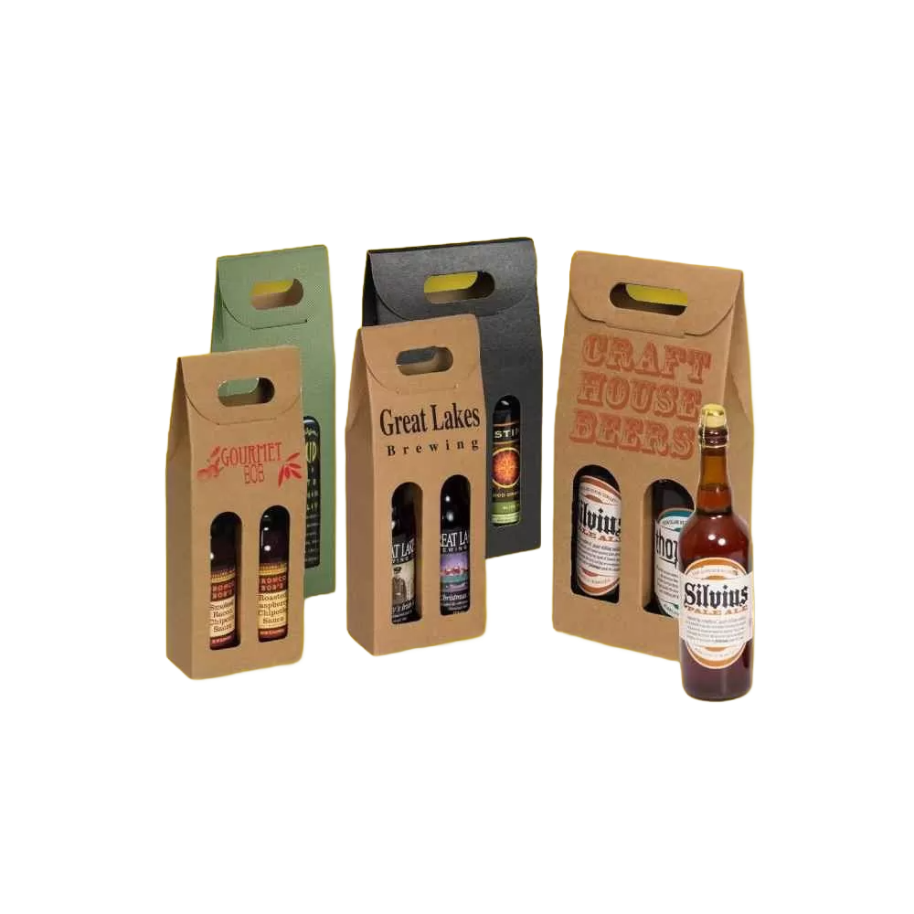 Custom designed environmentally friendly bottlenecks and brackets