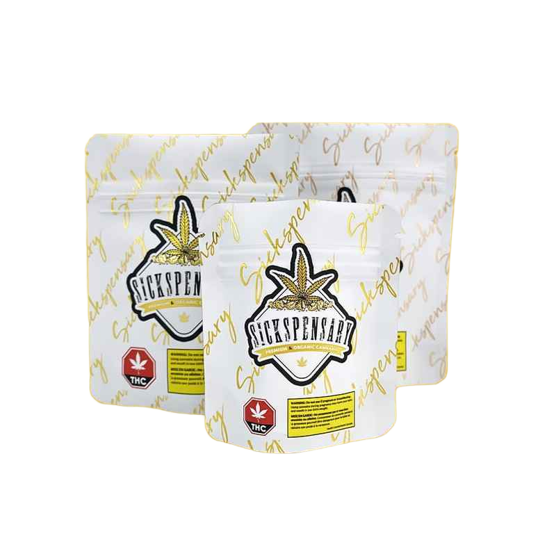 Child Resistant Mylar Bags