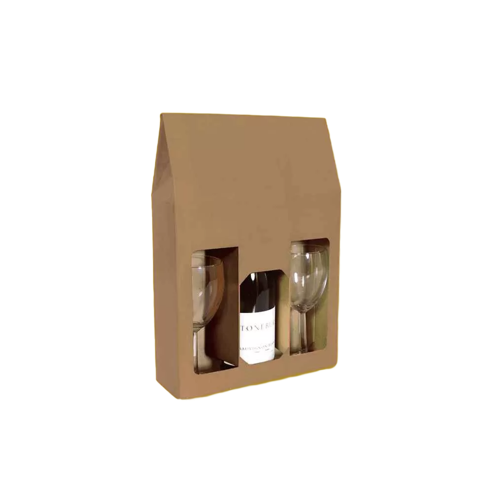 Custom bottle rack with display window