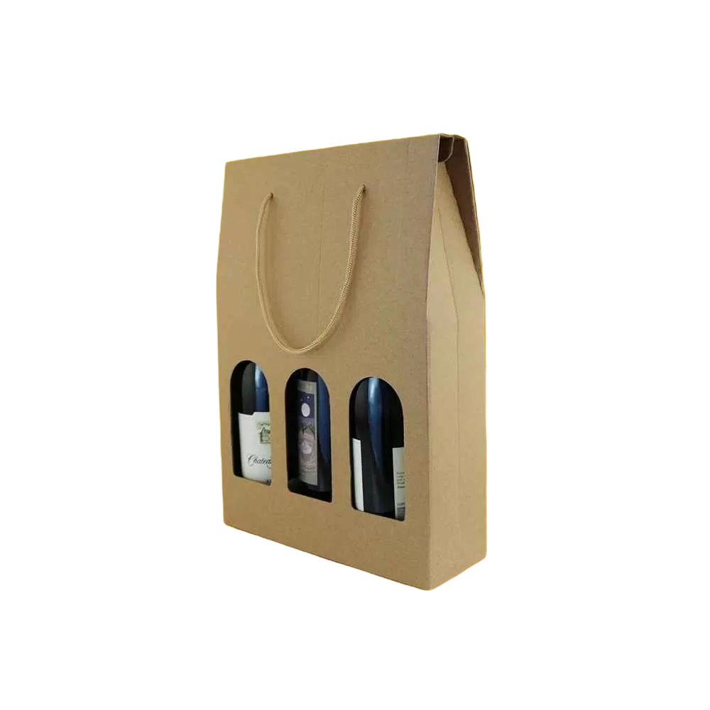 Custom bottle rack with display window