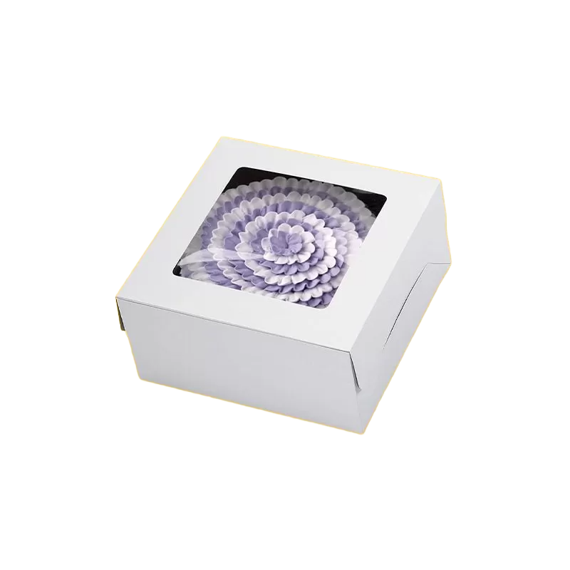 Custom Cake Box With PVC Window