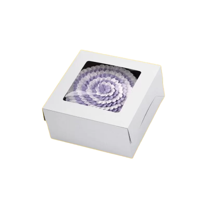 Custom Cake Box With PVC Window