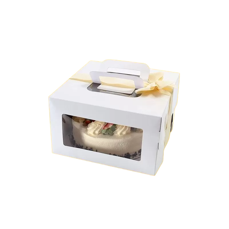 Custom Cake Box With PVC Window