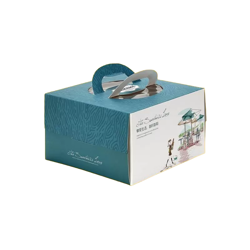 Custom Cake Box With Handle