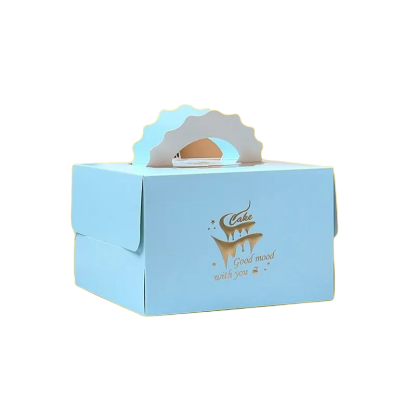 Custom Cake Box With Handle