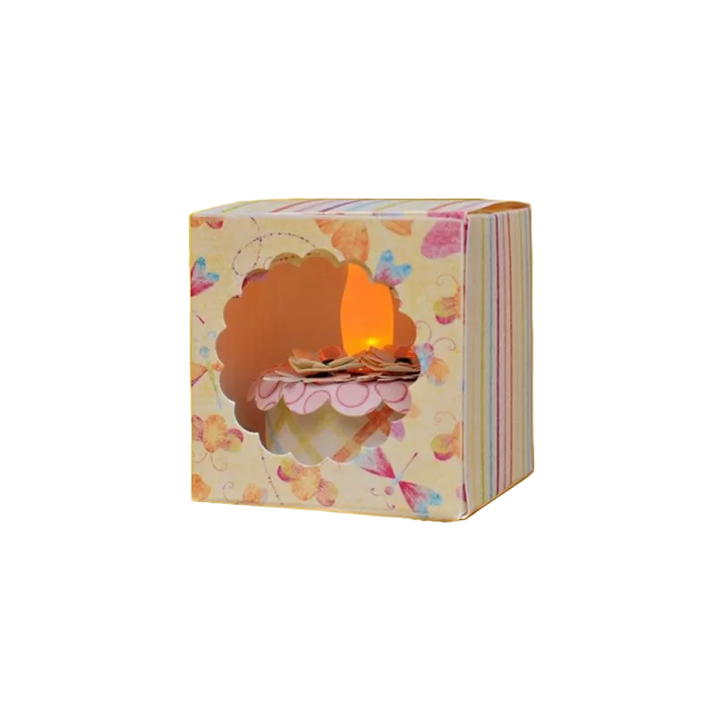 Custom candle boxes with windows