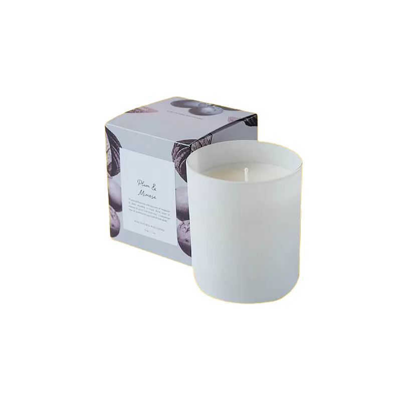 Custom Cardstock Candle Boxes