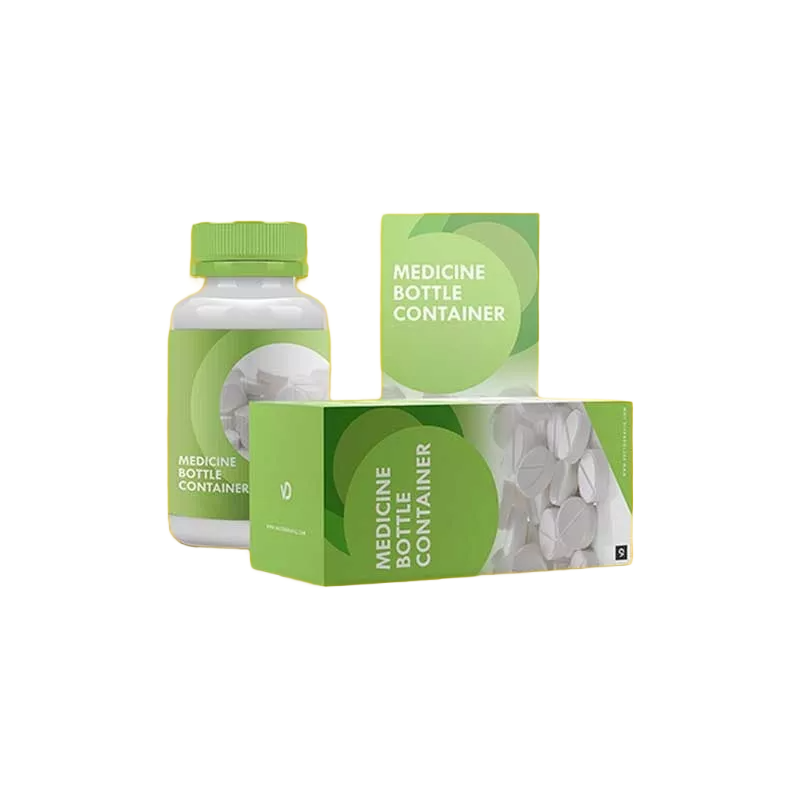 Custom digital printed health care box