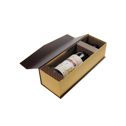 Customized Champagne Hard Box (Including Inner Page)