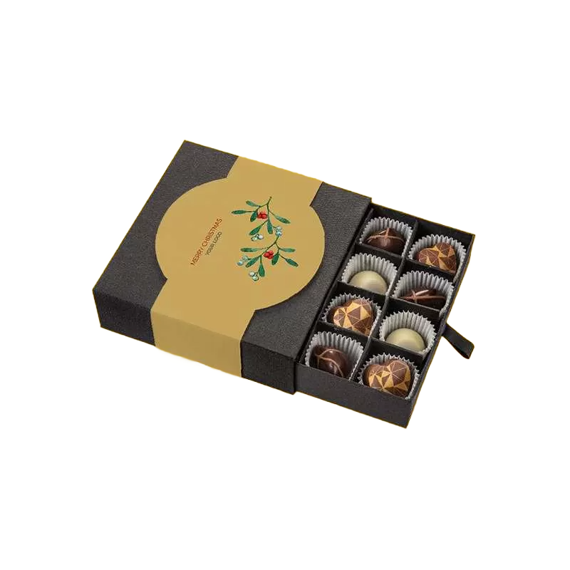 Chocolate box with logo