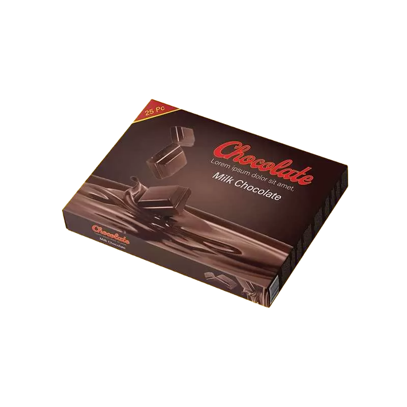 Chocolate box with logo