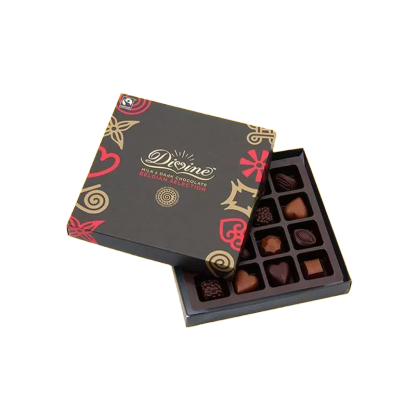 Chocolate box with logo