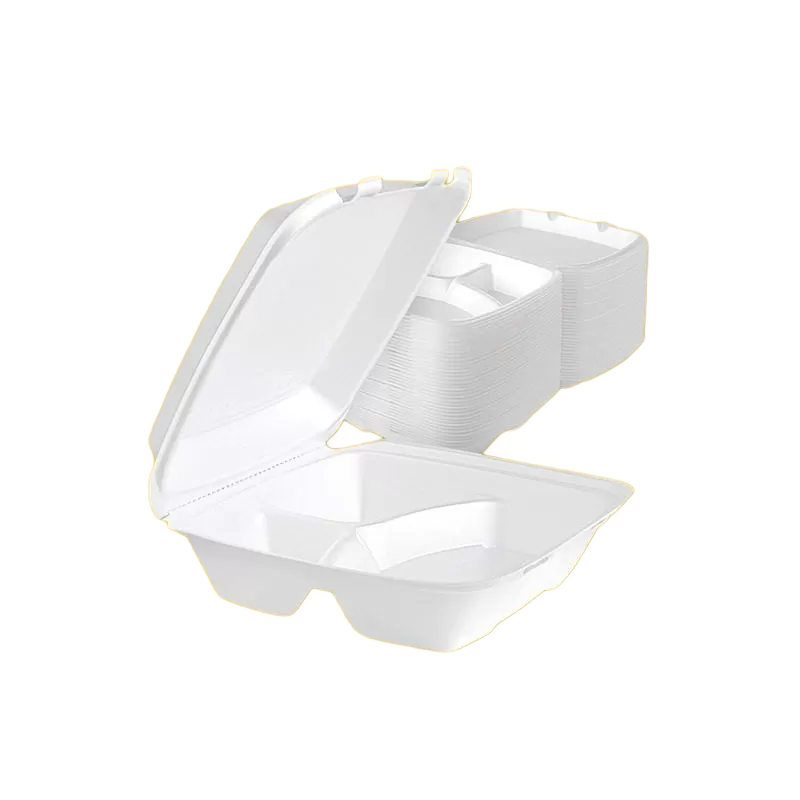 Custom flip lid takeaway box