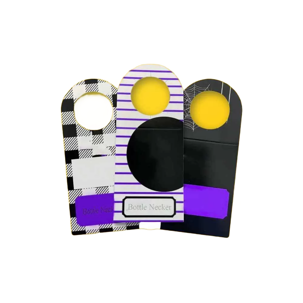 Custom designed environmentally friendly bottlenecks and brackets