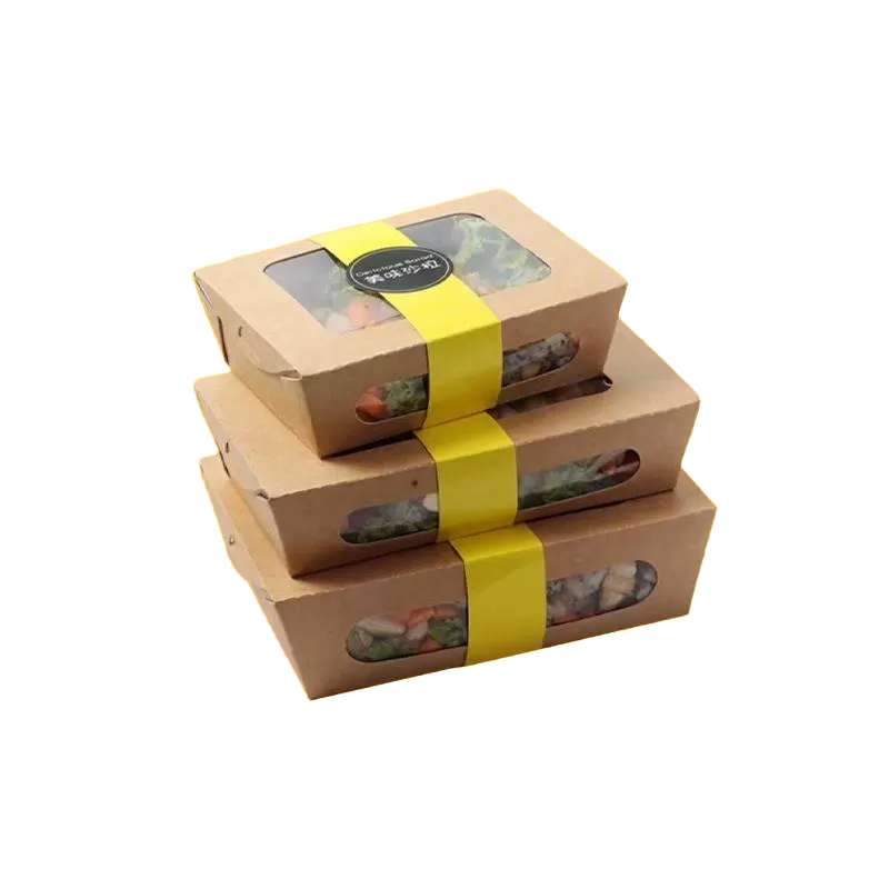 Customized food boxes with display windows