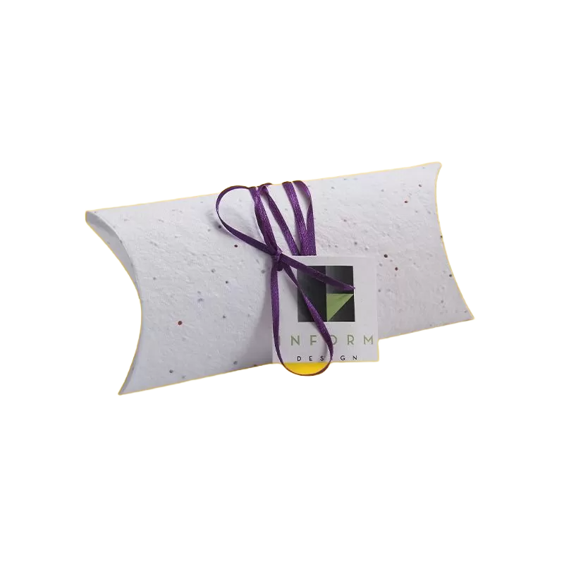 Custom Design Gift Pillow Box