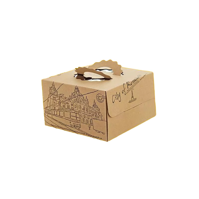 Custom Design Kraft Bakery Boxes