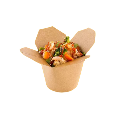 Custom Design Kraft Paper Food Box