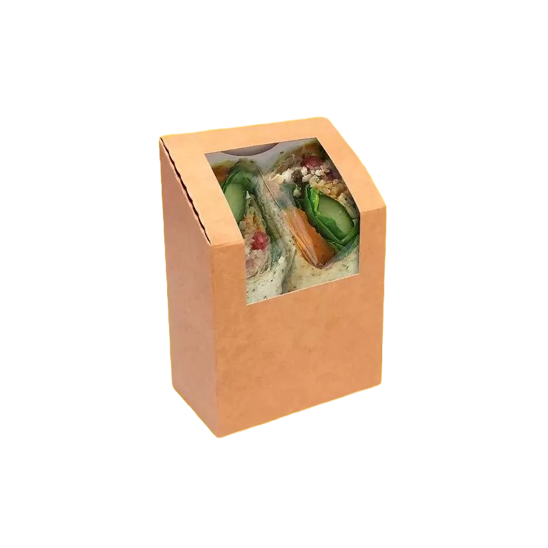 Custom Design Kraft Paper Food Box