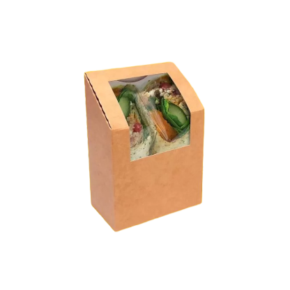 Custom Design Kraft Paper Food Box