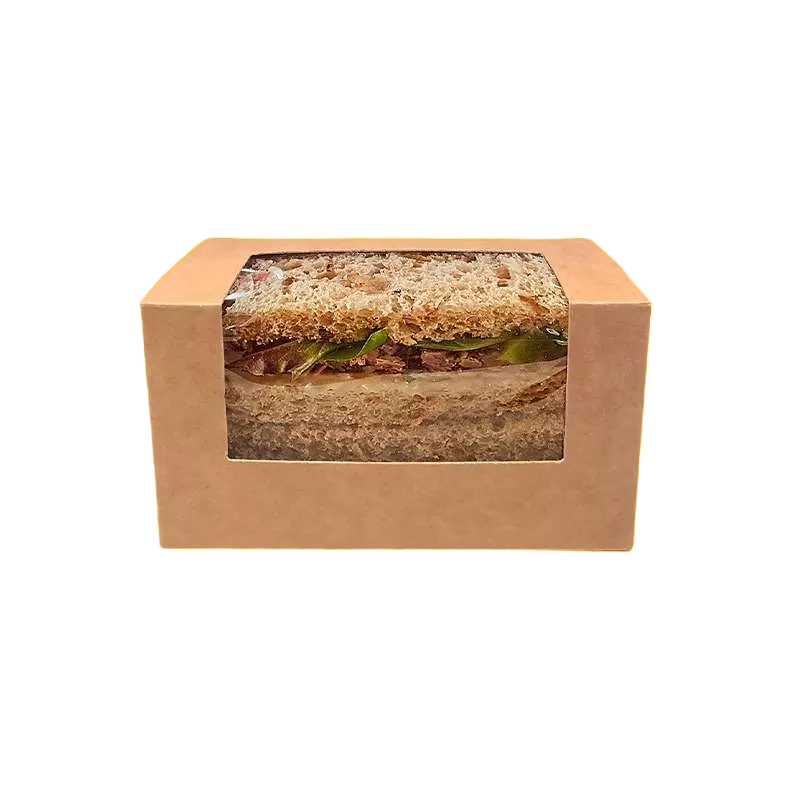 Custom Design Kraft Paper Food Box