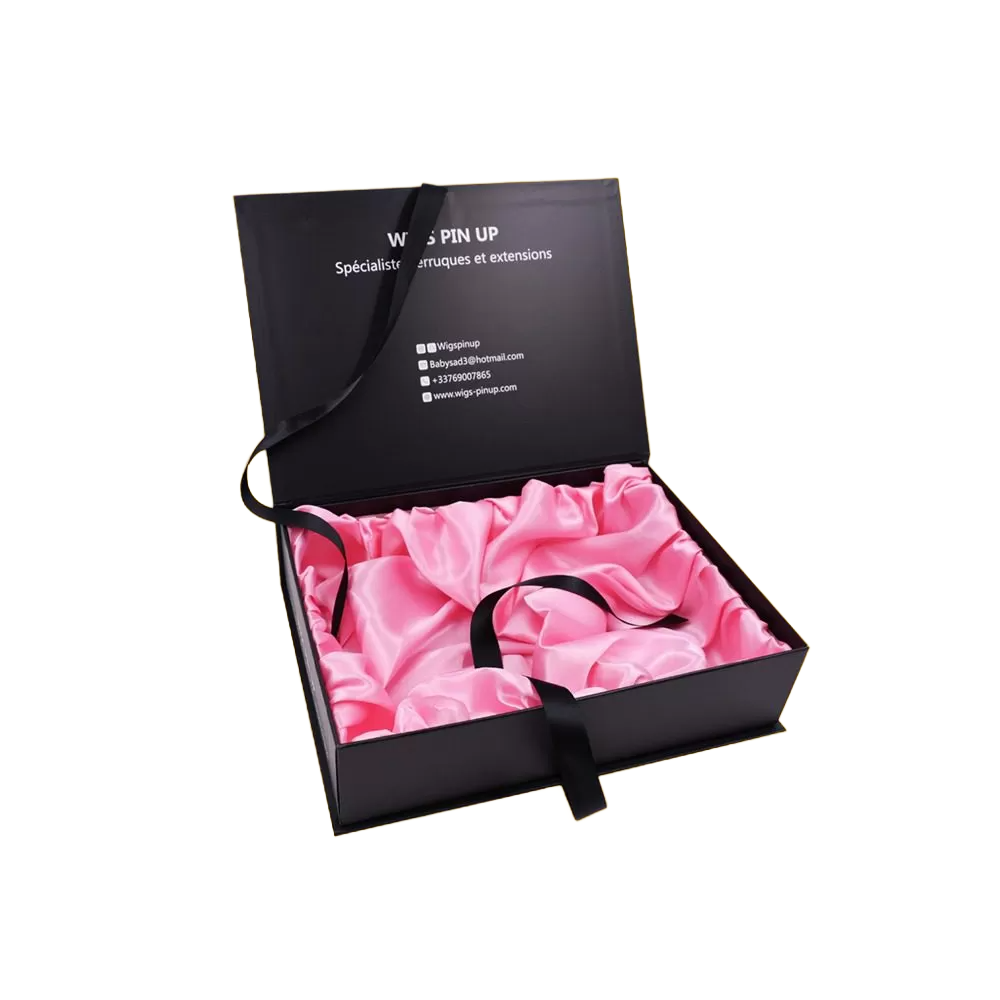 Custom Design Rigid Hair Extension Boxes