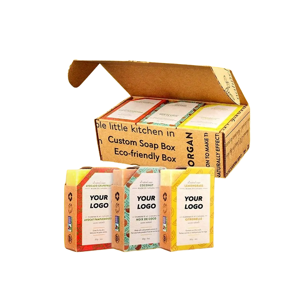 Eco-friendly soap packaging