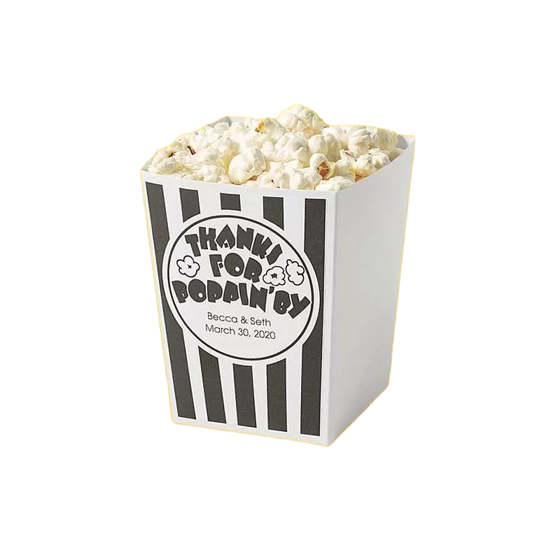Customized exquisite popcorn box