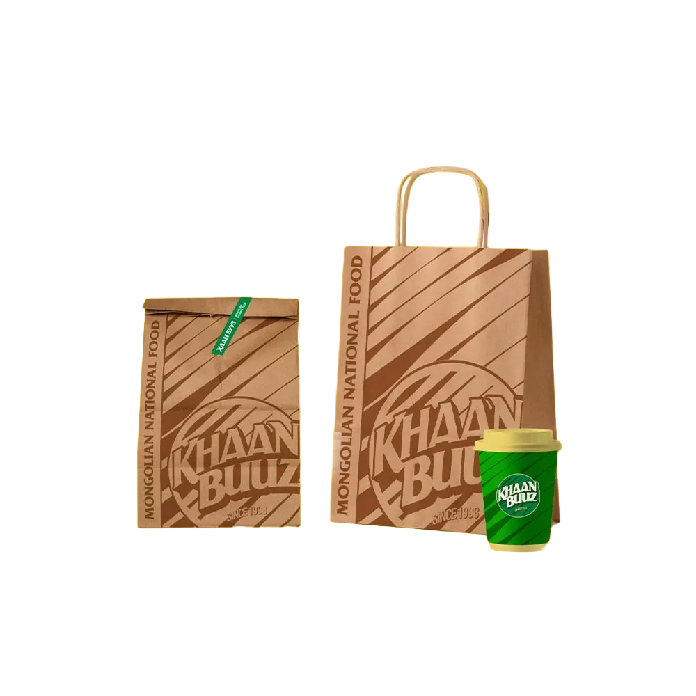Custom fast food bags