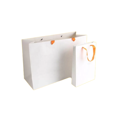 Custom Flat Handle Paper Bags