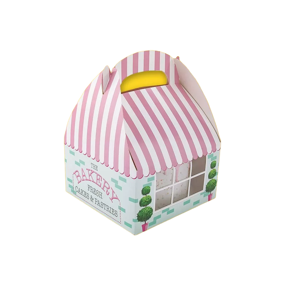 Custom Gable Cake Box