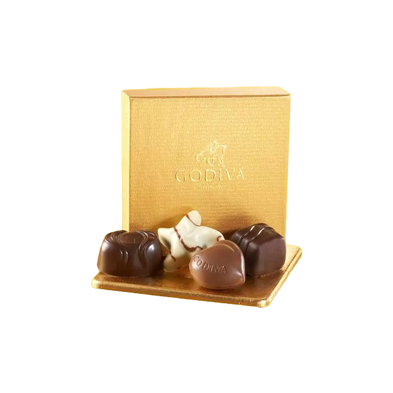 Custom Gold Foil Chocolate Box