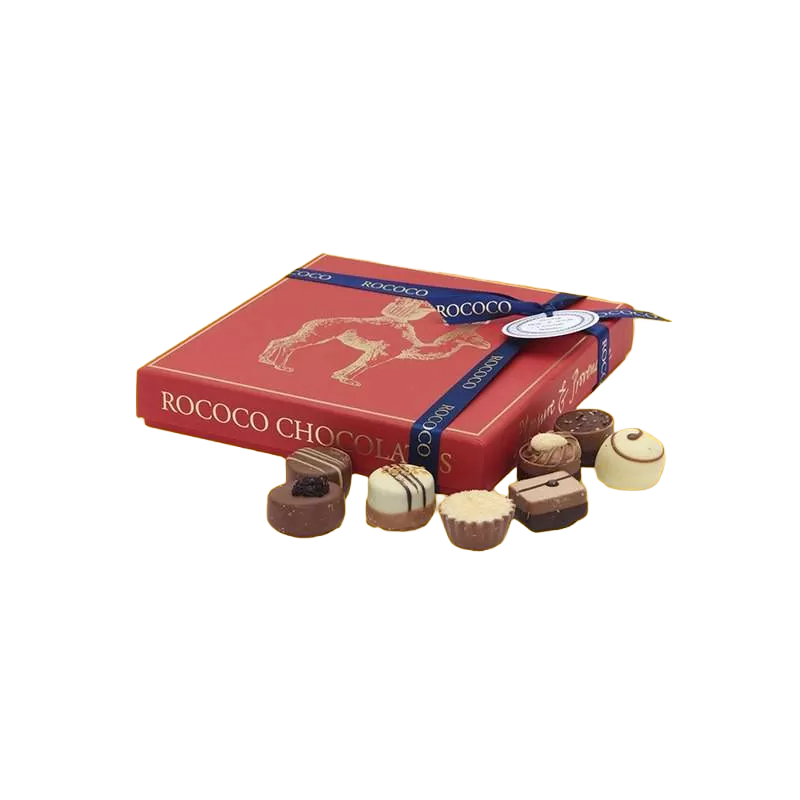 Custom Gold Foil Chocolate Box