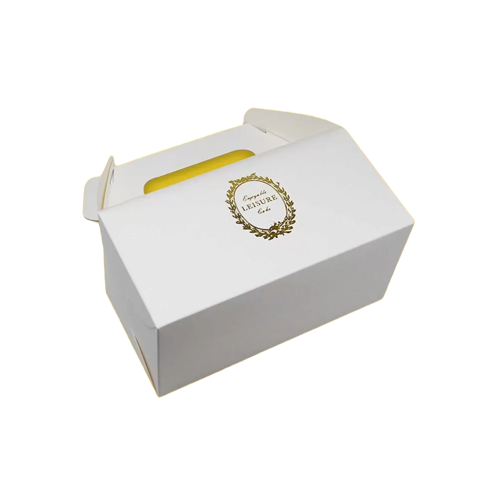 Custom Gold Foil Gable Box