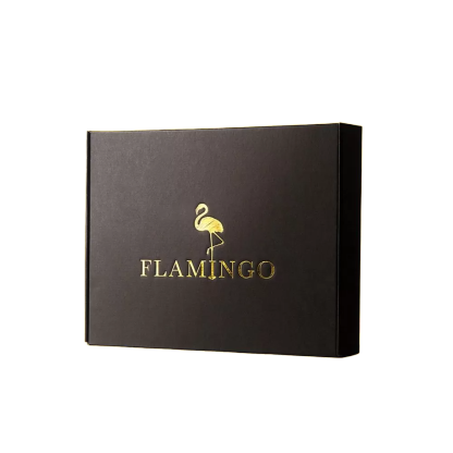 Custom Hair Extension Boxes With Gold Foiling