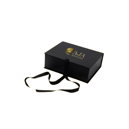 Custom Hair Extension Boxes With Gold Foiling