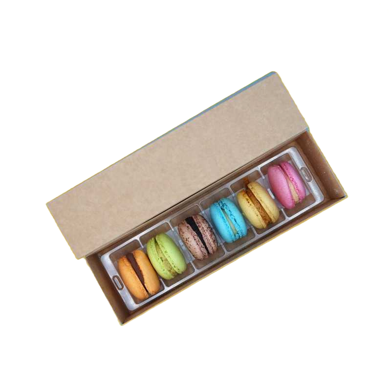Custom Kraft Biodegradable Macaron Boxes