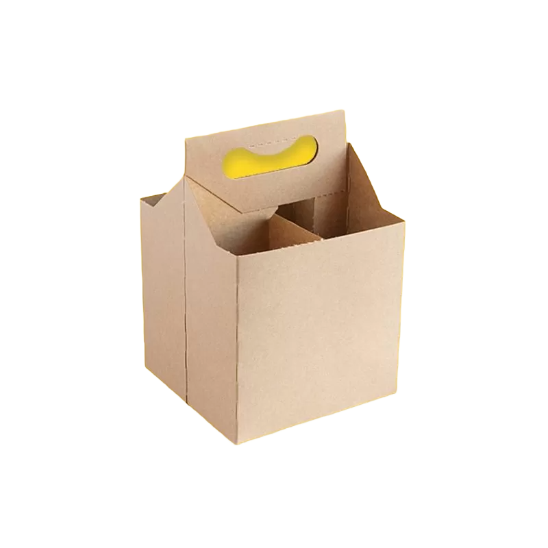 Custom Kraft Eco-Friendly Beverage Box