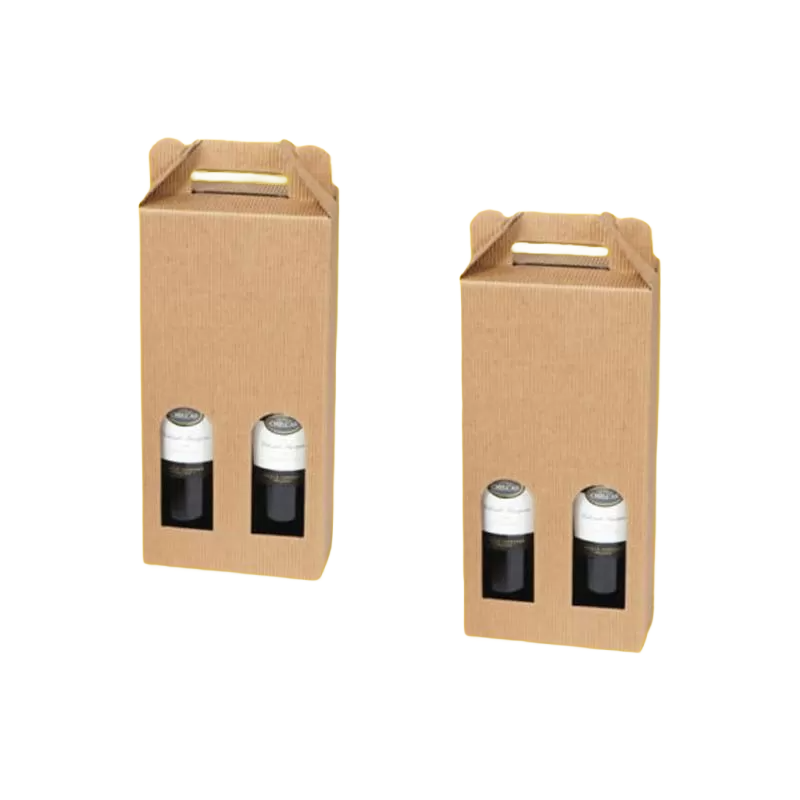 Custom Kraft Eco-Friendly Beverage Box