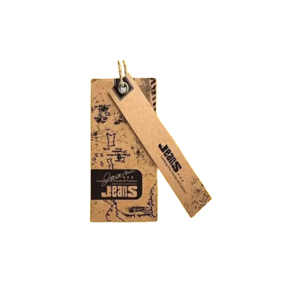 Customized kraft paper environmentally friendly hangtag