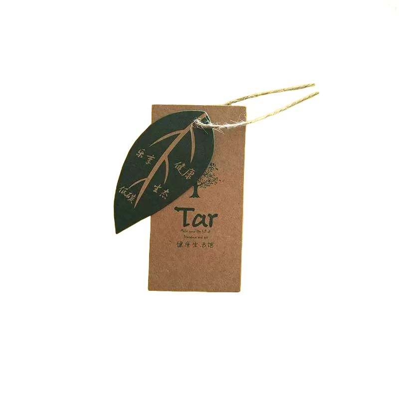 Customized kraft paper environmentally friendly hangtag