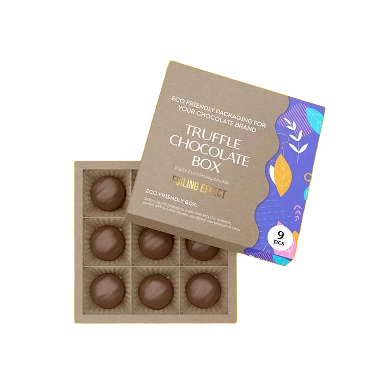 Custom Kraft Chocolate Boxes