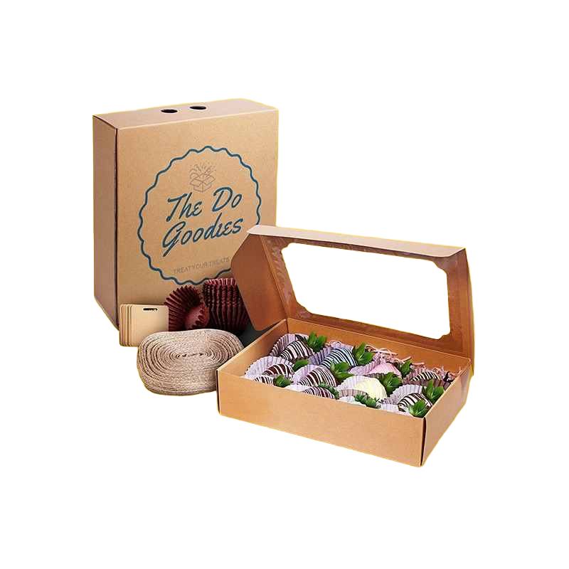 Custom Kraft Chocolate Boxes