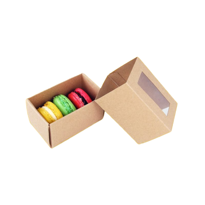 Custom Kraft Macaron Boxes