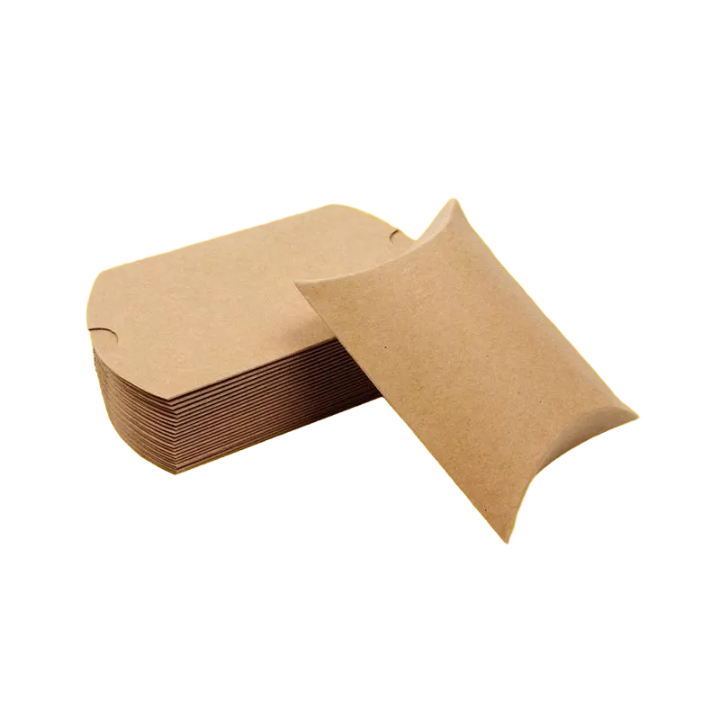 Custom Kraft Paper Pillow Box