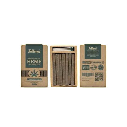 Custom Kraft Paper Pre-Roll Joint Packaging