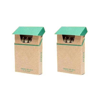 Custom Kraft Paper Pre-Roll Joint Packaging